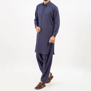 Trajes Shalwar Kameez de Alta Calidad al por Mayor para Hombre, Hechos a Medida en Diferentes Colores, Servicios OEM de Shalwar Kameez Casual - Product Image 3