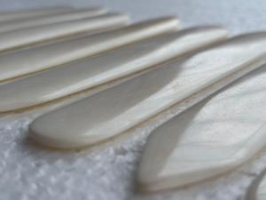 Polished Carved Bone <b>Folder</b> Burnishing Tool for Bookbinding Scrapbooking Paper Folding Leather and Craft Projects-Waterproof - Product Image 3