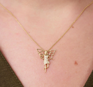 จี้เพชรแล็บโกรว์วินเทจสุดหรู พร้อมใบรับรอง IGI ชุบทองคำ 18KT สีเหลืองทอง ของขวัญแต่งงาน - Product Image 3