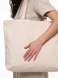 EcoFriendly Cotton <b>Canvas</b> Tote <b>Bag</b> <b>Large</b> Size Hand Length Handle Shopping <b>Bag</b> Daily Use - Product Image 6