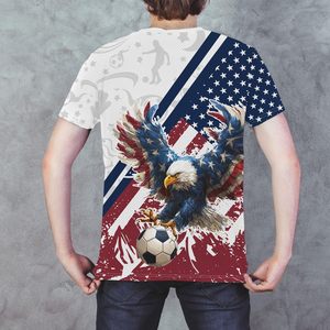 Men Women <b>Football</b> Jersey National Flag Print Crewneck Short Sleeve Soccer Training <b>Shirt</b> Bulk Supplier - Product Image 6