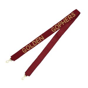กระเป๋าคาดเอวแบบสะพายข้างลายปักมือสุดคลาสสิค ดีไซน์ GOLDEN GOPHERS ประดับด้วยลูกปัดเม็ดเล็ก งานแฮนด์เมดสุดเก๋  รุ่นใหม่ล่าสุด - Product Image 1