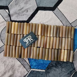 Vente en gros de cylindres polis naturels en corne de buffle pour la fabrication de manches de couteaux, tampons, pipes à fumer et autres usages artisanaux - Product Image 3