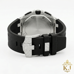 Inspire Luxury Diamond <b>Chronograph</b> Quartz Watch MOISSANITE for Series - Product Image 3