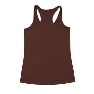 Camiseta sin mangas de punto de color liso para hombre, cuello redondo, estilo casual, chaleco marrón sin mangas, conjunto casual ajustado para verano - Product Image 1