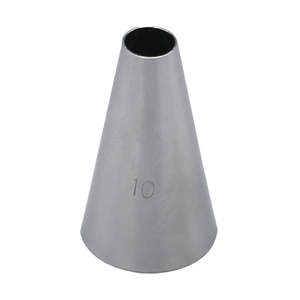 Lot de 10 douilles à pâtisserie en acier inoxydable, embouts de décoration de gâteaux, outils de cuisson réutilisables, résistants à la corrosion - Product Image 2