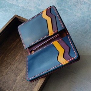 Premium Handmade Leather Wallet Stylish Cut Men's with <b>Card</b> <b>Holder</b> Coin Pocket <b>Slim</b> Design by M/S SHAAD HANDICRAFTS - Product Image 6