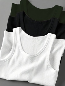 <b>Men</b> Tank Top Sleeveless Vintage T Shirt <b>Gym</b> Workout Fitness Sportswear Casual Summer Streetwear <b>Vest</b> - Product Image 5