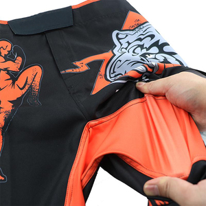 Shorts de Performance Premium pour l'Entraînement, Respirants, Flexibles, Séchage Rapide, Fabrication OEM ODM, MMA Homme 100% - Product Image 3