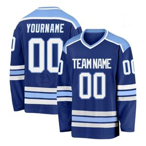 Premium Quality Brown Yellow Striped Ice Hockey Jersey Breathable Quick Dry Long Sleeve <b>Athletic</b> Team Performance Apparel Shirt - Product Image 2