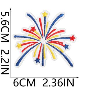 Professional Factory Custom Embroidery Badge <b>Iron</b> On Woven Patch for Clothes Jackets Uniforms Hats with Personalized Logo Design - Product Image 5