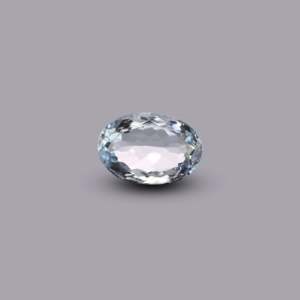 Natural Blue Aquamarine Rough Gemstone-3.75 Carat Certified Wholesale Cabochon - Product Image 1