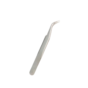 Juego de Pinzas para Extensión de Pestañas, Pinzas de Volumen con Punta de Fibra, Puntas Curvas y Anguladas de Precisión, Profesionales - Product Image 6
