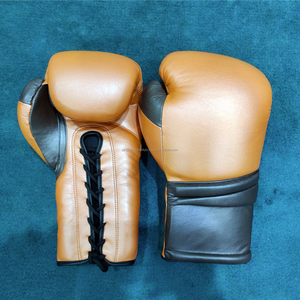 Gants de MMA à lacets personnalisables de haute qualité pour le kickboxing et l'entraînement de Muay Thai, équipement de boxe professionnel - Product Image 6