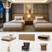 Ensemble de meubles de chambre d'hôtel Vantel, meubles de chambre d'hôtes modernes et luxueux, fabriqués sur mesure pour les projets hôteliers