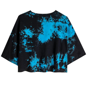 T-shirts courts en coton pour femmes, personnalisables OEM, vierges, de qualité supérieure, avec logo graphique, ajustés, pour sublimation - Product Image 2