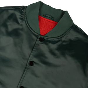 Satin Varsity <b>Jacket</b> | High-Quality Retro Baseball Bomber | Multi-Color Patchwork Letterman <b>Jacket</b> - Product Image 6