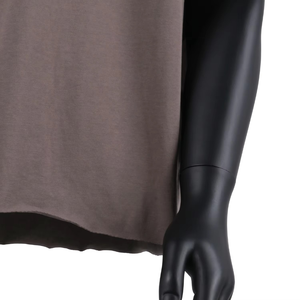 เสื้อยืดแขนสั้นทรงโอเวอร์ไซส์สำหรับผู้ชาย ผ้าเจอร์ซีย์คอตตอน 100% เนื้อหนา ไม่ถักทอ สไตล์สตรีทแวร์ รับผลิตแบบ OEM - Product Image 3