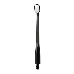 Microscopic HD Mouth <b>Mirror</b> Replacement Head Flat Surface Ultra <b>Thin</b> 0.7mm Black Coating Endodontic Micro Dental <b>Mirror</b> Head - Product Image 1