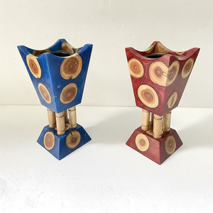 Brûleur à Bakhoor en résine époxy et bois de luxe, fait main, Mabkhara arabe, cadeau de Ramadan, brûleur artistique en résine, classique haut de gamme BY MULTI CRAFT - Product Image 5