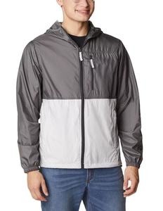 Men Color Blocked <b>Hooded</b> <b>Soft</b> <b>Shell</b> <b>Jacket</b> Zip Fly Water Resistant Polyester Outdoor Wear Regular Fit All Seasons - Product Image 5