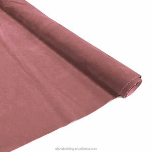 Tissu en polyester floqué de haute qualité, personnalisable, tissé en rayonne, dos APP, 54 pouces, APP86-1300, rose - Product Image 1