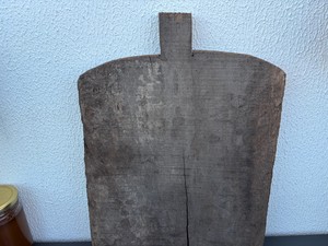 Planche à pétrir en bois turque vintage : Décoration rustique pour cuisine de style farmhouse - Product Image 6
