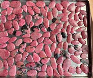 Natural Rhodonite Jasper Cabochons Mix Shape Third Party Certified Wholesale Green Gemstones Made BY MAHNAJ GEMS - Product Image 6