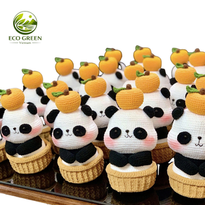 Poupée animalière en crochet amigurumi faite à la main, en peluche, mignonne et kawaii, cadeau pour petite amie, anniversaire et fêtes - Product Image 5