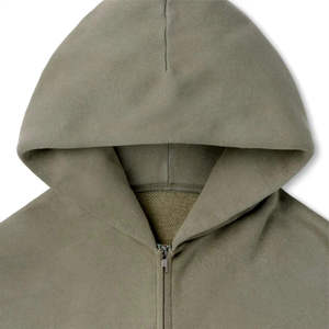 Sweat-shirt à capuche noir pour homme, coupe classique, en molleton, décontracté, avec poches, style automne, tricoté, manches longues, couleur unie, 100% OEM Service - Product Image 2