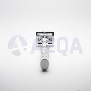 Maquinilla de afeitar de seguridad de doble filo de acero inoxidable de alta calidad con salón sin mango y uso doméstico aseo Facial ecológico reutilizable - Product Image 3