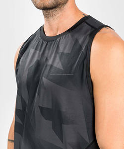 Custom Low MOQ Fullover Sublimated Running <b>Singlet</b> Cotton <b>Singlets</b> for Sport <b>Men</b> tank Top Hot - Product Image 5