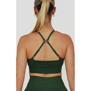 Haut de yoga pour femme, vêtements de sport, haute performance, extensible, respirant, entraînement, gym, course à pied, séchage rapide, confortable, sport haut de gamme - Product Image 4