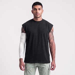Premium Casual Men's Sleeveless Loose Fit Gym Workout Breathable Quick Dry Vest for Daily Wear <b>Running</b> Fitness - Product Image 3