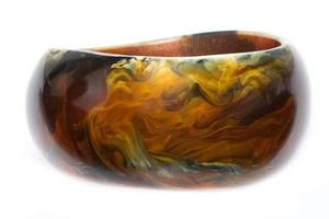 Bracelets en résine faits à la main, accessoires de mode haut de gamme pour femmes, vente en gros, qualité export, impression numérique, marque TCE - Product Image 2