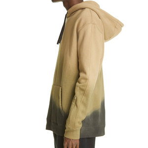 Hoodie décontracté pour homme avec poches kangourou et design color block, prix usine, service OEM pour acheteurs en gros, streetwear - Product Image 2