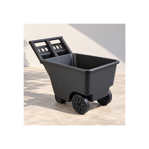 Heavy Duty 4.5 CUFT Trolley <b>Cart</b> With Balanced 2-Wheel Design Garden Utility <b>Wagon</b> For Yard Lawn Outdoor Transport ODGGAR017 - Product Image 1
