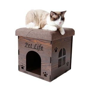 Cuccia per Gatti di Design, Panca Pieghevole e Richiudibile, Rifugio per Gatti - Product Image 2