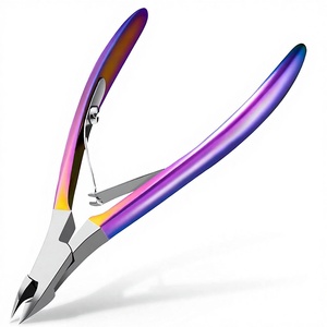 Cortauñas de Acero Inoxidable de la Mejor Calidad, Multicolor, Ecológico, del Mejor Proveedor, Cortauñas de Acero para Cutículas de Beauty Concept - Product Image 1