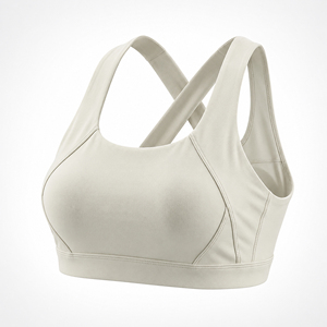 Sujetador deportivo personalizado para gimnasio, sujetador deportivo para mujer a prueba de golpes con espalda cruzada, top corto de yoga, sujetador deportivo al por mayor OEM - Product Image 3
