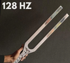 ส้อมเสียงยูนิฟอร์มขนาดใหญ่พิเศษแบบสองความถี่ (432 Hz และ 288 Hz) สำหรับการบำบัดและการรักษา ทำจาก SS และโลหะ - Product Image 4