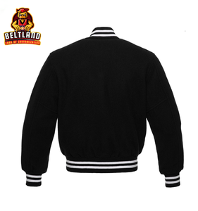 Veste universitaire personnalisée pour homme, qualité supérieure, manches en laine et cuir, personnalisez avec votre propre logo et marque - Product Image 2