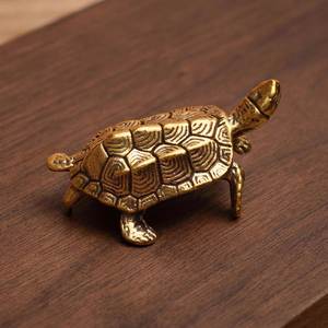 Sculpture décorative en métal en forme de tortue pour centre de table, idéale pour une table de luxe, la maison et un intérieur moderne. - Product Image 2