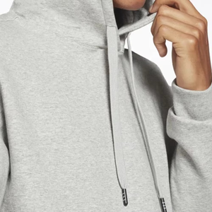 Light <b>Grey</b> Oversized Hoodie For <b>Men</b> Premium Heavyweight Cotton Sweatshirt Soft Warm Casual Streetwear Pullover Winter Fashion - Product Image 5