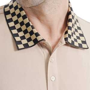 Short Sleeve Mens Plus Size Polo Shirt High Quality Breathable Solid Color Cotton <b>Classic</b> Business Casual Wear Polo Shirt Top - Product Image 4
