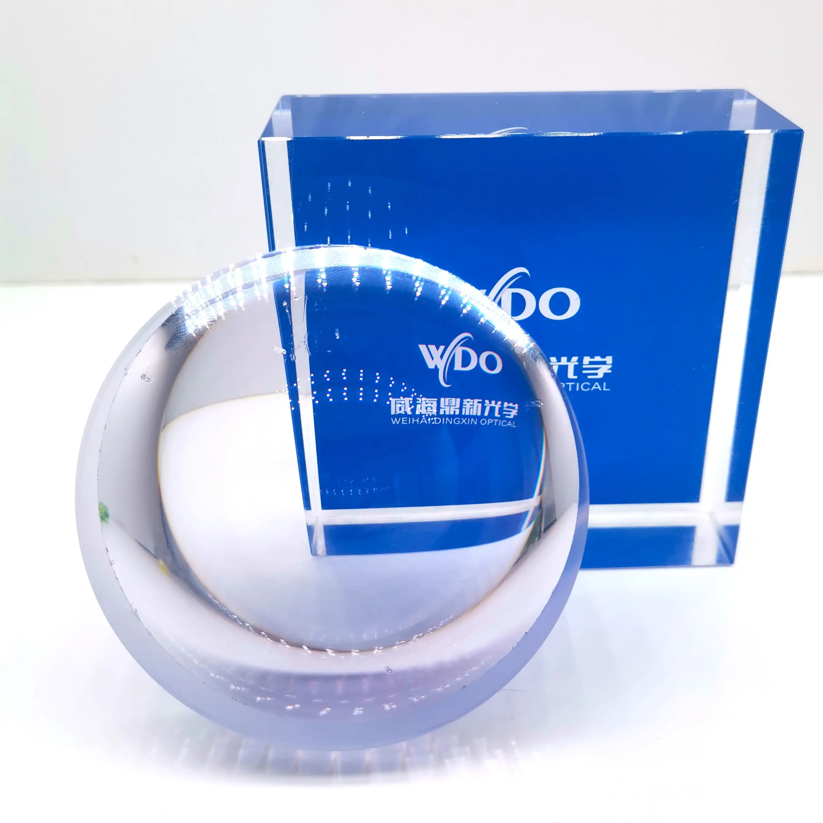 WDO, fabricante chino, precio al por mayor, alto índice, 1,74 HMC azul, pero UV420, lentes ópticas, lentes semiacabadas,