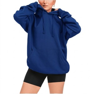 Sudadera con Capucha Roja Extra Grande, Unisex, Informal, de Algodón, Felpa Francesa, con Bolsillo, para Otoño, Estilo Urbano - Product Image 3