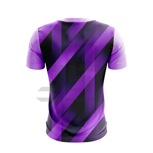 Camisetas para Hombre en Diferentes Colores y Estampados - Spandex/Poliéster, Tejido de Punto, Tie-Dye en la Parte Delantera, Manga Corta, Corte Regular, Tejido Grueso - Product Image 2