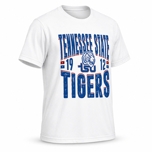 Camiseta Personalizada al por Mayor Estilo Tennessee State Tigers – Camiseta Casual Unisex de Manga Corta con Estampado Gráfico Vintage - Product Image 3