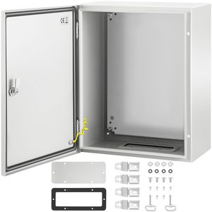Armadio Elettrico in Acciaio NEMA 4X 20 X 16 X 10 Piedi IP67 Impermeabile e Antipolvere per Uso Esterno/Interno - Product Image 3